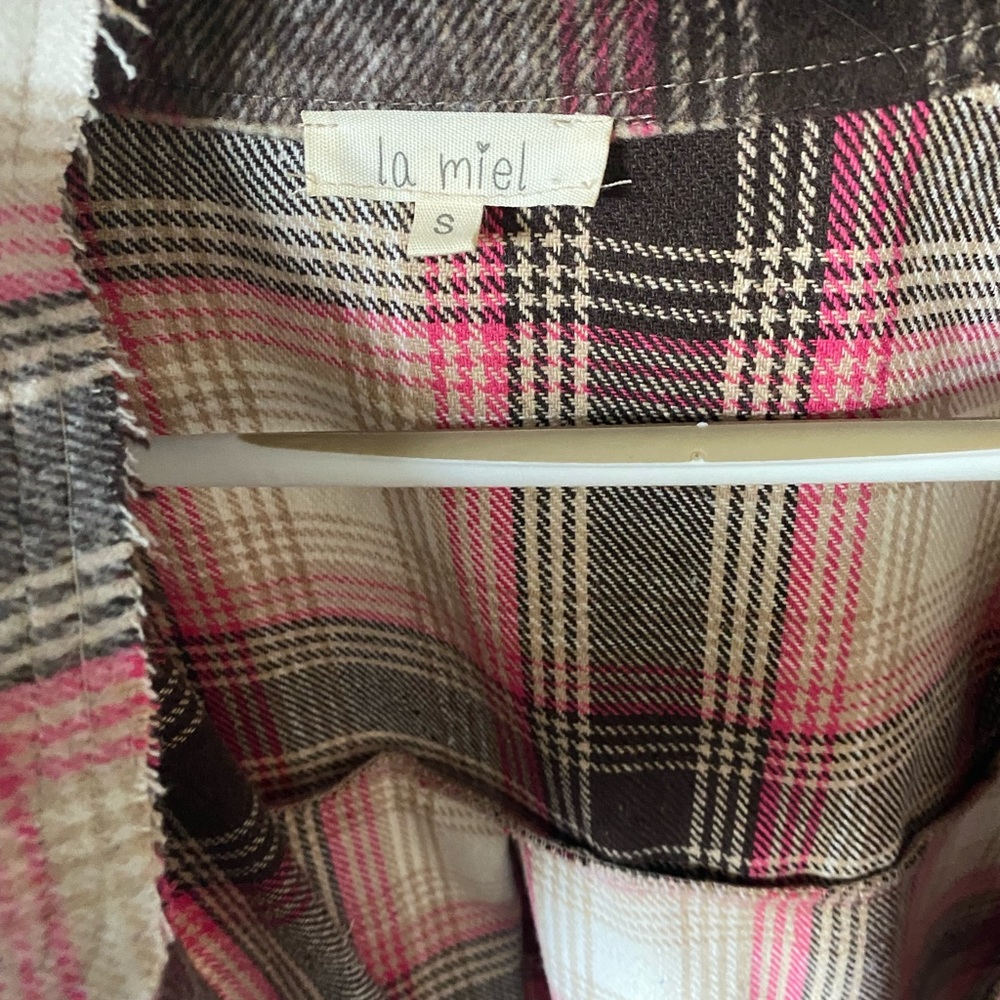 Flannel shacket - Picture 3 of 4